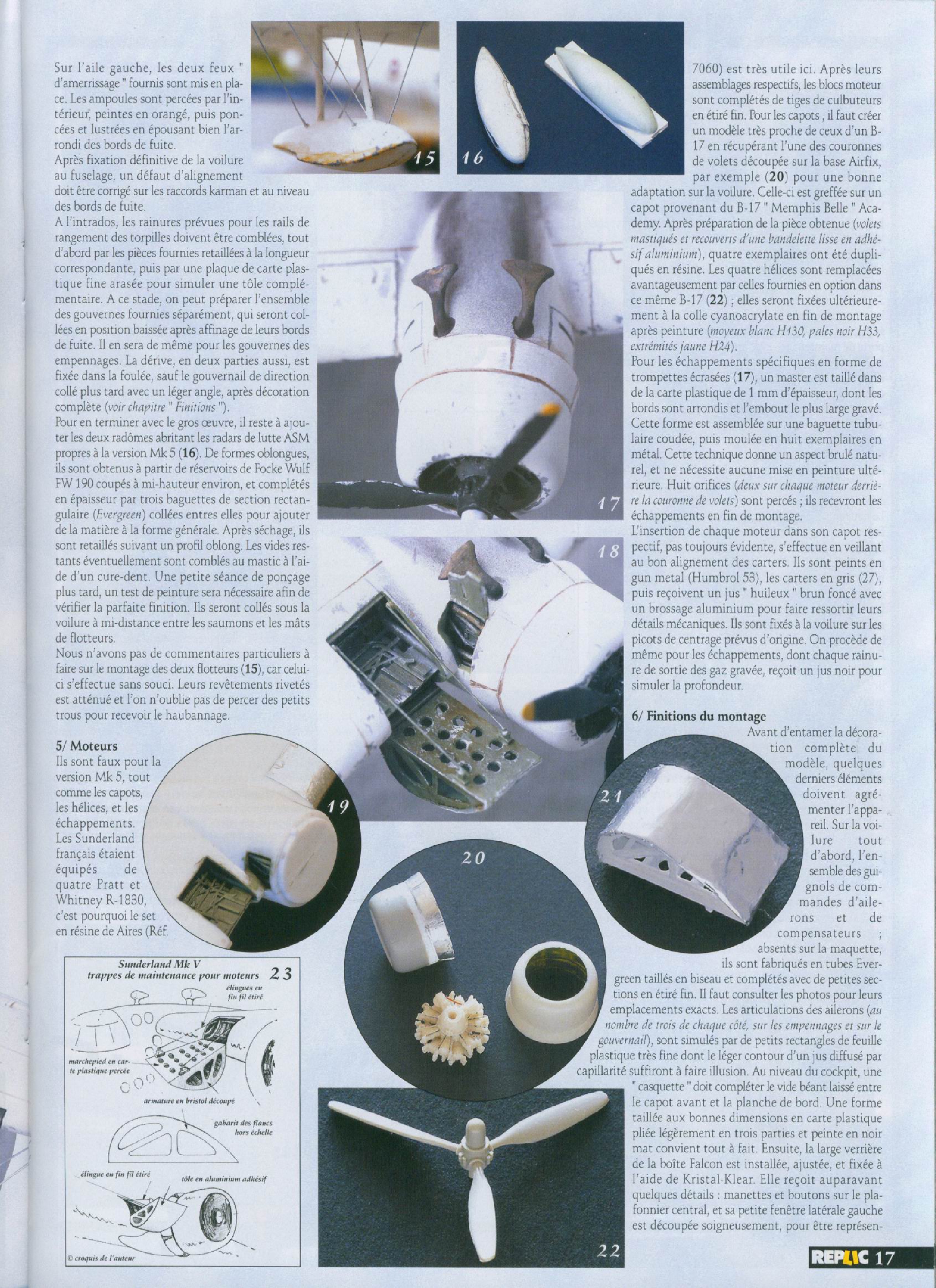 Replic 145 - Sunderland, AH-64, Macci C 202, US Navy